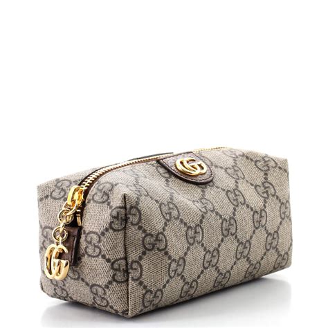 gucci cosmetic pouch|Gucci small cosmetic bag.